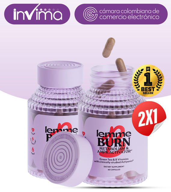 LEMME BURN® Originales, "Tapa Rosa" X2